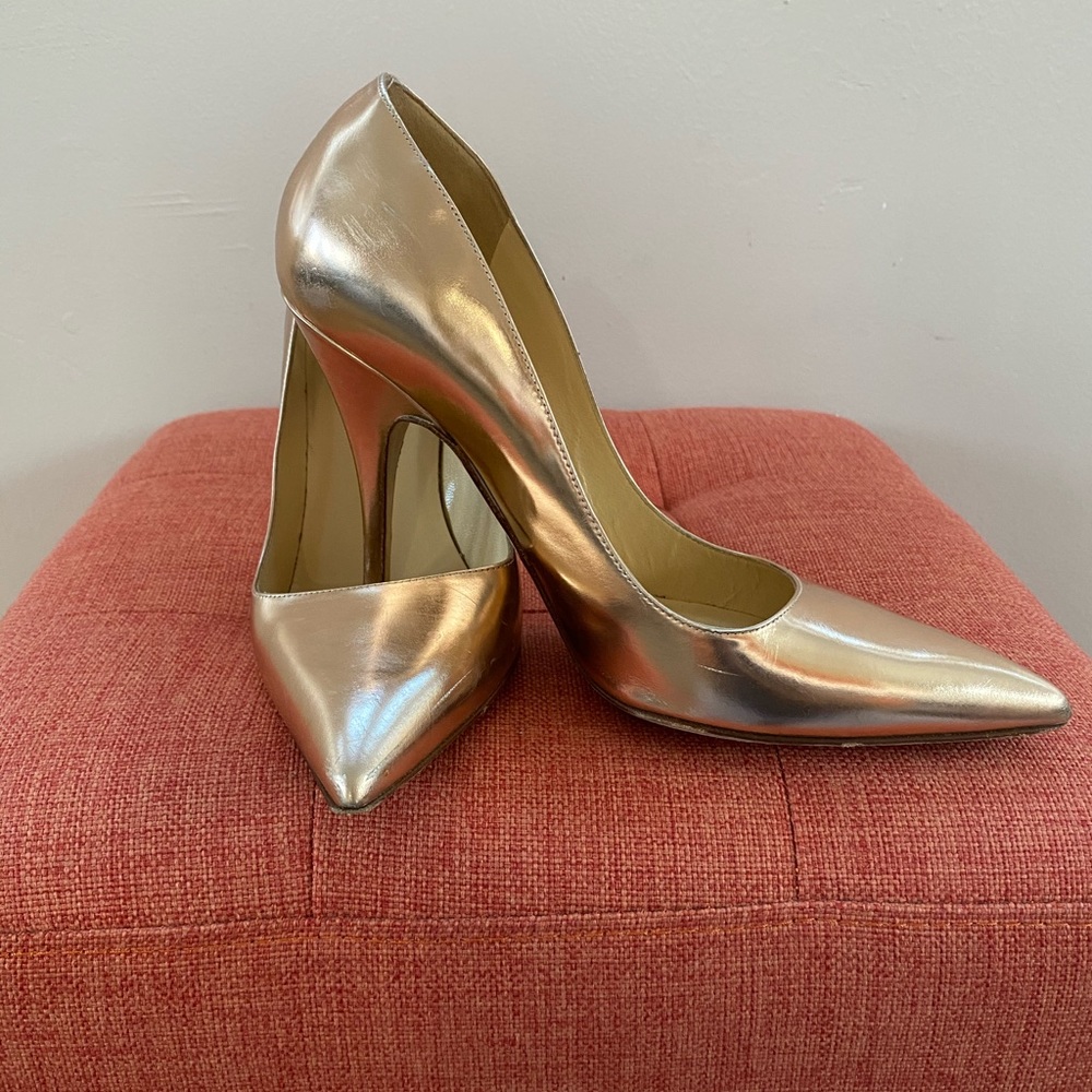 Authentic Rose Gold Kate Spade Pumps